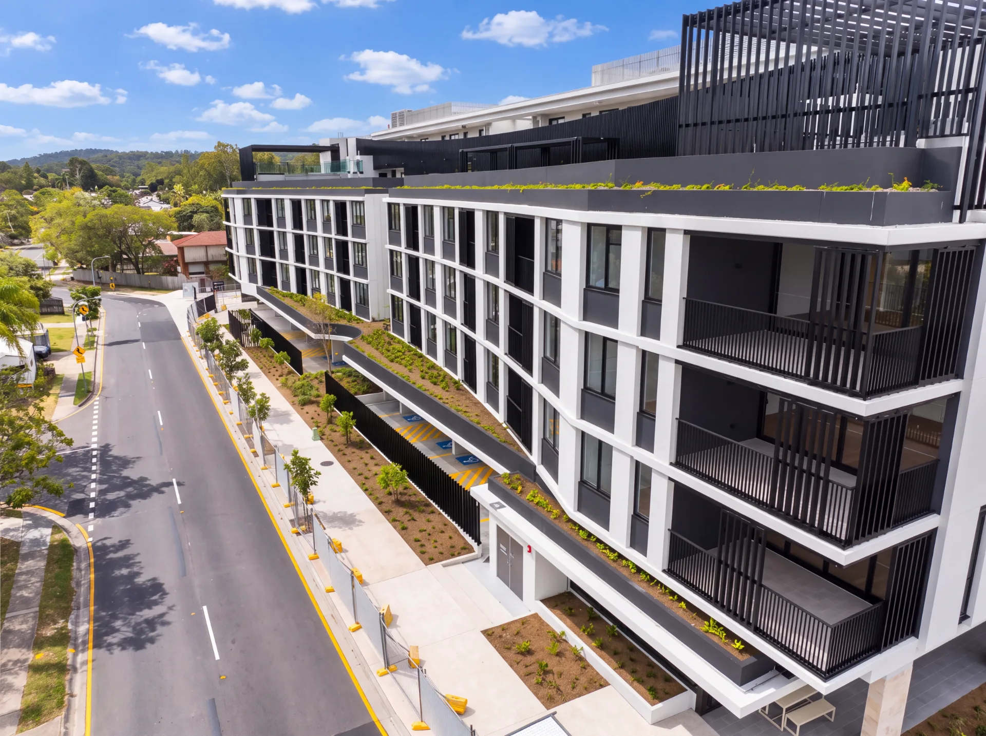 Ferny Grove Apartment - Walsc Facade Wall System 