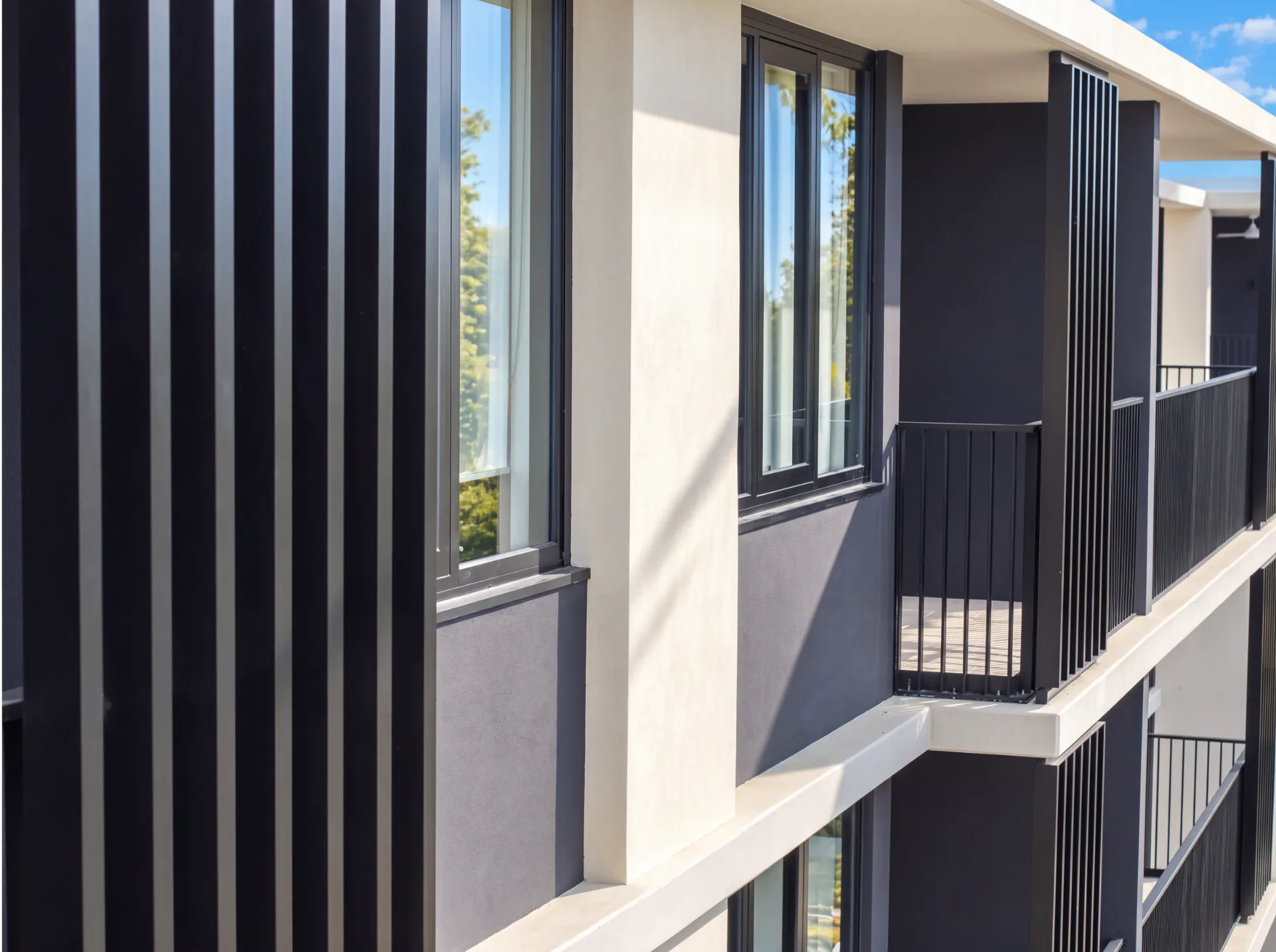 Ferny Grove Apartment - Walsc Facade Wall System 