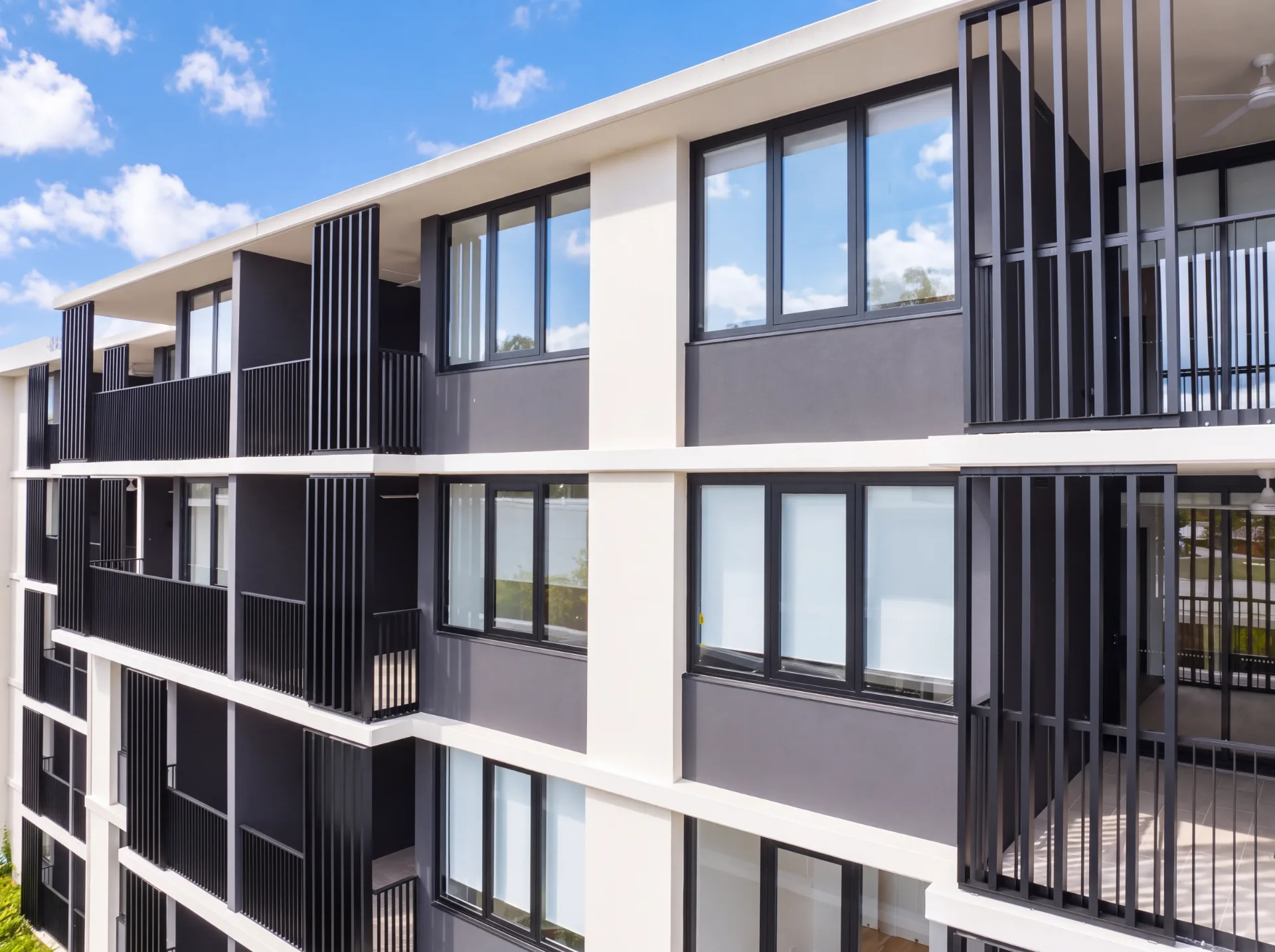 Ferny Grove Apartment - Walsc Facade Wall System 