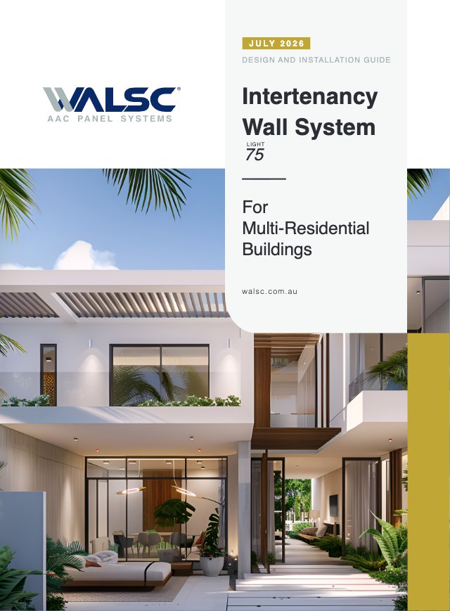 Walsc Intertenancy Wall System 75 Design & Installation Guide