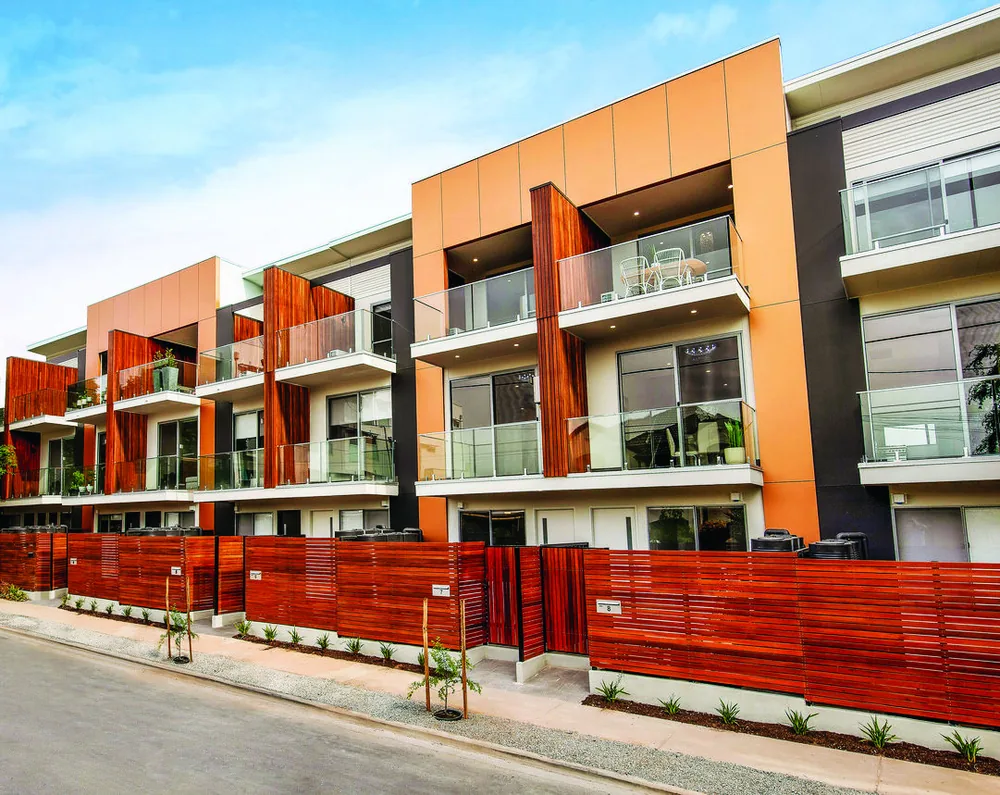 Low-rise residential home with Walsc external AAC wall panels